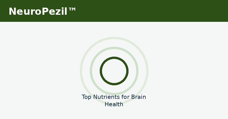 Top Nutrients for Brain Longevity